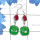 Canadian Green Jade C - BZE893-Canadian Green Jade with Other Gemstone 925 Silver Trend