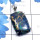 Mohave Azurite A - SSP996-Mohave Azurite, Mohave Apatite, Charoite, 925 Silver Manu