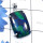 Mohave Azurite B - SSP996-Mohave Azurite, Mohave Apatite, Charoite, 925 Silver Manu