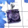 Charoite Cut O - SSP996-Mohave Azurite, Mohave Apatite, Charoite, 925 Silver Manu