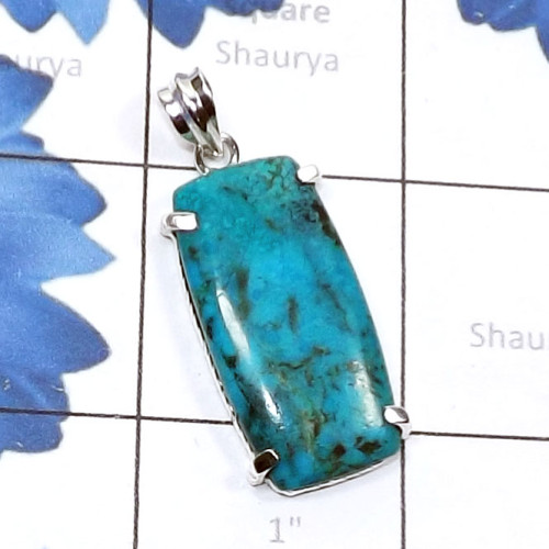 Mohave Blue A - SSP995-Sterling 925 Silver Manufacturer Semiprecious Cab Gemston