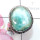 Larimar F - RSS999-2015 New Design Ring with Sterling 925 Silver n Genuine G