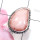 Pink Opal H - RSS999-2015 New Design Ring with Sterling 925 Silver n Genuine G