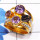 Amethyst Cut F - STR960-Genuine Gemstone 925 Silver Gold n Black Rhodium Plated T