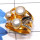 Pearl O - STR960-Genuine Gemstone 925 Silver Gold n Black Rhodium Plated T