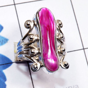 Biwa pearl E - SDR802-925 Silver Manufacturer Biwa Pearl Handmade Designer Ring Biwa pearl E - SDR802-925 Silver Manufacturer Biwa Pearl Handmade Designer Ring