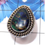 Mohave Azurite O - STR952-Mohave Azurite, Dalmatian Pink, Chevron Amethyst, Imperia