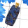 Azurite Druzy A - SDP864-Larimar Rough n Azurite Druzy Made in 925 Silver Drilled