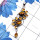 Tiger Eye n Citrine O - SSP969-Cut with Cab Gemstone 925 Sterling Silver Handmade Design