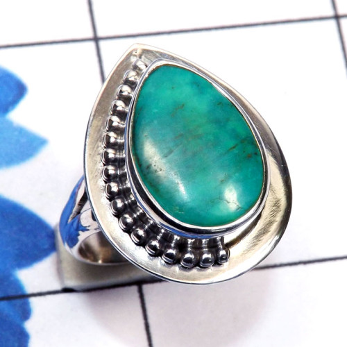 Tibet Turquoise B - SDR788-Sterling 925 Silver Manufacturer Genuine Gemstone Handmad