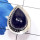 Iolite Cab G - SDR788-Sterling 925 Silver Manufacturer Genuine Gemstone Handmad