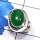 Canadian Green Jade H - SDR788-Sterling 925 Silver Manufacturer Genuine Gemstone Handmad