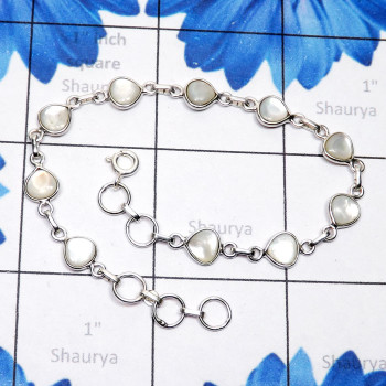 Pearl B - SBB923-White MOP, Blue n Yellow Fire Labradorite 925 Sterling Si Pearl B - SBB923-White MOP, Blue n Yellow Fire Labradorite 925 Sterling Si