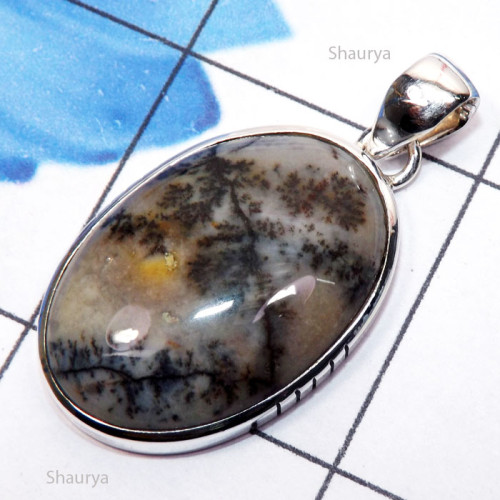 Sage Amethyst B - SSP953-Green Swiss Opal, Wave Jasper, Black Coral, Green Crysoco