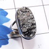 Silicon Druzy H - SCO998-Sterling 925 Silver Manufacturer Silicon Druzy Charm Gems