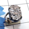 Silicon Druzy B - SCO997-Silicon Druzy with Solid 925 Silver Prong Setting Ring