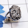 Silicon Druzy I - SCO997-Silicon Druzy with Solid 925 Silver Prong Setting Ring