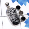 Silicon Druzy I - SCO996-Silicon Druzy with Other Genuine Gemstone 925 Silver Hand