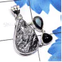 Silicon Druzy, Hematite O - SCO996-Silicon Druzy with Other Genuine Gemstone 925 Silver Hand