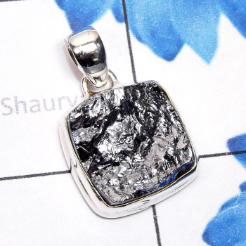 Silicon Druzy I - SCO995-Silicon Druzy Charm Gemstone Made in 925 Silver Stunning
