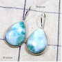 Larimar E - BZE875-Pink Aragonite, Canadian Green Jade, Neon Blue Apatite, R