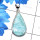 Larimar cab I - LDS985-Large Larimar Cab Gemstone 925 Sterling Silver Stunning P