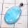 Larimar E - LDS983-Huge Larimar Genuine Gemstone Made in 925 Silver Chunky P