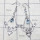 Blue Topaz G - SDE807-Genuine Cut n Cab Gemstone 925 Sterling Silver Handmade D