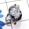 Silicon Druzy A - SCO993-Sterling 925 Silver Manufacturer Silicon Druzy Handmade W