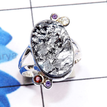 Silicon Druzy O - SCO993-Sterling 925 Silver Manufacturer Silicon Druzy Handmade W