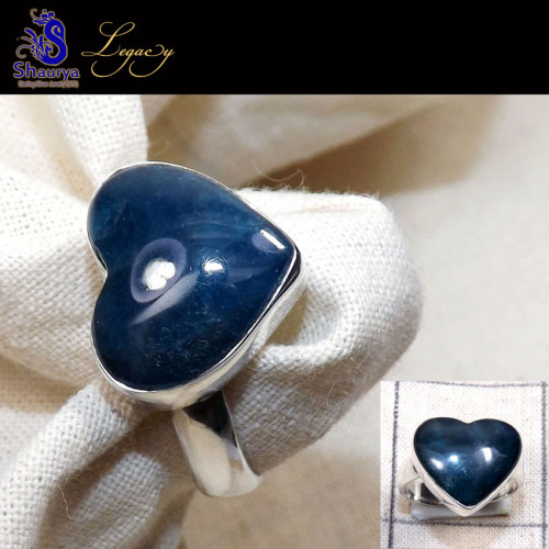 Neon Blue Apatite B - WFJ960-Neon Blue Apatite, Swiss Blue Topaz Heart Shape Gemstone