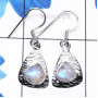 Rainbow Cab H - SDE803-Genuine Cut n Cab Gemstone 925 Sterling Silver Lightweigh