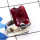 Pink Ruby Corundum B - SPR966-Semiprecious Gemstone 925 Sterling Silver Handmade Trendy