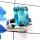 Blue Topaz O - SPR966-Semiprecious Gemstone 925 Sterling Silver Handmade Trendy