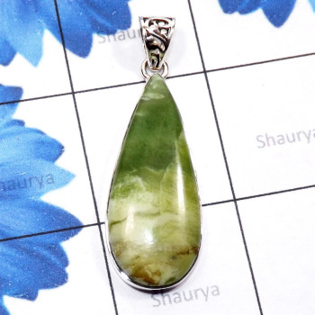 Green Pietersite E - SPS948-Green Pietersite Made in 925 Silver Handmade Prong Settin Green Pietersite E - SPS948-Green Pietersite Made in 925 Silver Handmade Prong Settin