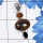 Chiastolite, Tourmaline, A - SSP942-Black Coral, Chiastolite, K2 Jasper, Golden Seraphinite,