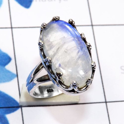 Rainbow Cab F - SDR781-Genuine Cut n Cab Gemstone Made in 925 Silver Handmade Wh Rainbow Cab F - SDR781-Genuine Cut n Cab Gemstone Made in 925 Silver Handmade Wh