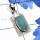 Aqua Chalcedony D - SSP931-Direct Factory 925 Sterling Silver with Genuine Cut n Cab