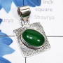 Canadian Green Jade O - SSP930-Canadian Green Jade, Star Ruby, Rainbow, Seraphinite, Lar