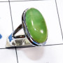 Prynite H - PSR871-Genuine Cab Gemstone 925 Silver Handmade Plain Ring