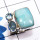 Blue Aragonite, Aquamarine C - CLR948-Shattuckite, Cats Eye, Ethiopian Opal, Larimar, Aragonite