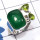 Canadian Green Jade, Peridot H - CLR948-Shattuckite, Cats Eye, Ethiopian Opal, Larimar, Aragonite