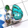 Shattuckite, Emerald I - CLR948-Shattuckite, Cats Eye, Ethiopian Opal, Larimar, Aragonite