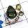 Green Rutile, Green Amethyst J - CLR947-Dendritic Agate, Silicon Druzy, Apatite, Amethyst, Ethiop