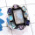 Rainbow Moonstone, Cut Gemstone A - CLR946-Semiprecious Gemstone 925 Sterling Silver Adjustable Clus