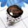 Smokey Quartz B - SDR774-Smokey Quartz 925 Sterling Silver Handmade Wholesale Ring