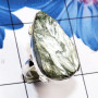 Seraphinite Druzy B - SPH999-Seraphinite Druzy Made in 925 Silver Stunning Ring