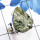 Seraphinite Druzy E - SPH999-Seraphinite Druzy Made in 925 Silver Stunning Ring