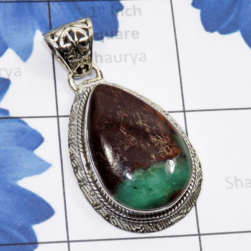 Chrysoprase I - SSP922-Green Pietersite, Green Swiss Opal, Print Stone, Chrysopr