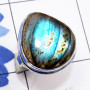 Labradorite Cab H - PSR868-Fire Labradorite Cab 925 Sterling Silver Handmade Wholesa